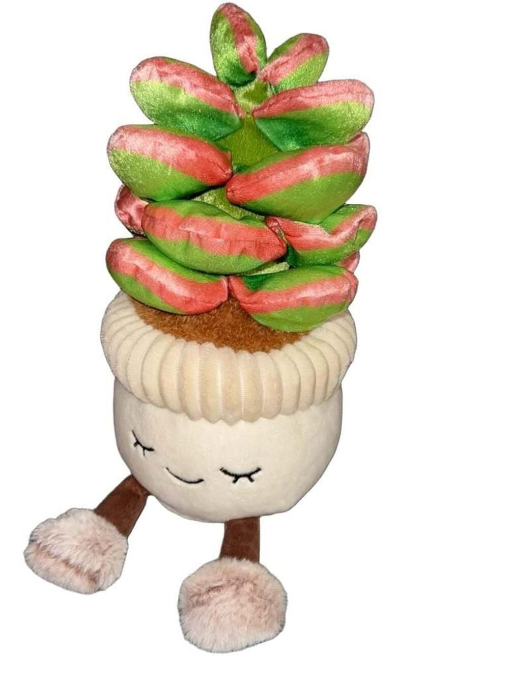 Greenhouse by Russ Succulent Plush Potted Plant 12 Inch